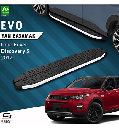 S-Dizayn Land Rover Discovery 5 Evo Aluminyum Yan Basamak 193 Cm 2017 Üzeri A+ Kalite