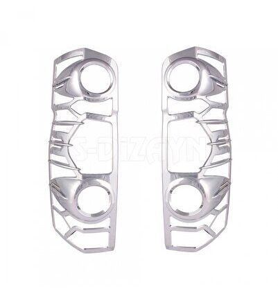 S-Dizayn VW Crafter Stop Çerçevesi 2 Prç. Abs. Krom 2006-2011 7606171