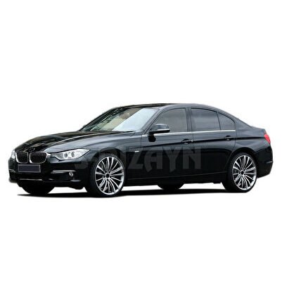 S-Dizayn Bmw 3 Serisi F30 Krom Cam Çıtası 4 Prç 2012-2017 5205060