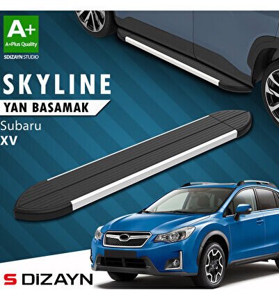 Subaru XV Skyline Aluminyum Yan Basamak 173 Cm 2011-2017 A+ Kalite SU-XV1-YBS-SKY-AL-173