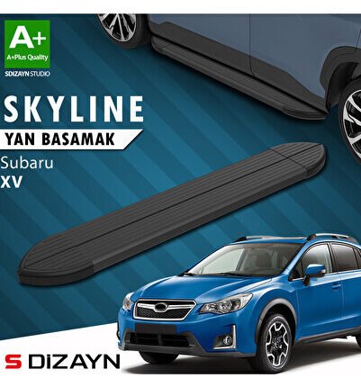 Subaru XV Skyline Siyah Yan Basamak 173 Cm 2011-2017 A+ Kalite SU-XV1-YBS-SKY-SA-173