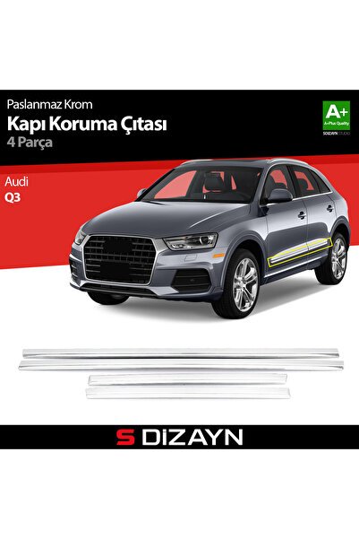 1_org_zoom-8976.jpg S-Dizayn Audi Q3 Kapı Koruma Çıtası Krom 2012-2018 5107400 - Görsel 1