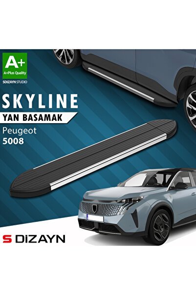 1_org_zoom-8997.jpg S-Dizayn Peugeot 5008 3 Elektrikli Skyline Krom Yan Basamak 203 Cm 2024 Üzeri A+ Kalite PE-583-ELK-Y - Görsel 1