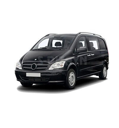 S-Dizayn Mercedes Vito Krom Kapı Kolu 5 Kapı 2004-2014 6512123