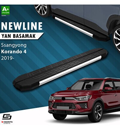 Ssangyong Korando NewLine Krom Yan Basamak 183 Cm 2019 Üzeri A+ Kalite SS-KO1-YBS-NW-KA-183