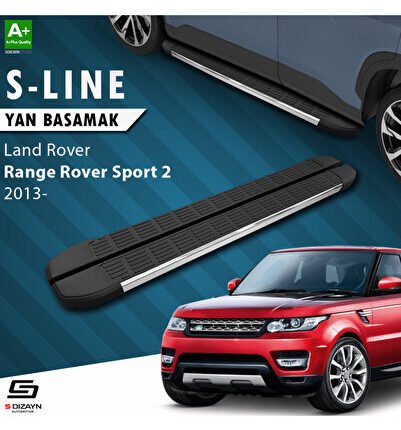 Land Rover Range Rover Sport 2 S-Line Krom Yan Basamak 193 Cm 2013-2022 A+ Kalite LA-SP2-YBS-SL-KA-1