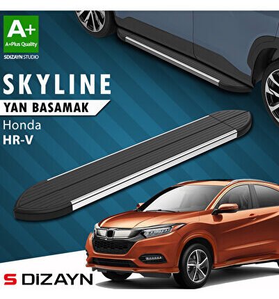 Honda HR-V 2 Skyline Krom Yan Basamak 173 Cm 2015-2020 A+ Kalite HO-HR2-YBS-SKY-KA-173