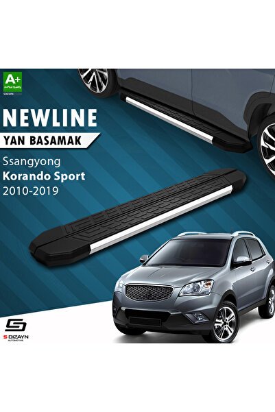 1_org_zoom-9200.jpg Ssangyong Korando Sport NewLine Krom Yan Basamak 203 Cm 2010-2019 A+ Kalite SS-KO1S-YBS-NW-KA-203-E - Görsel 1