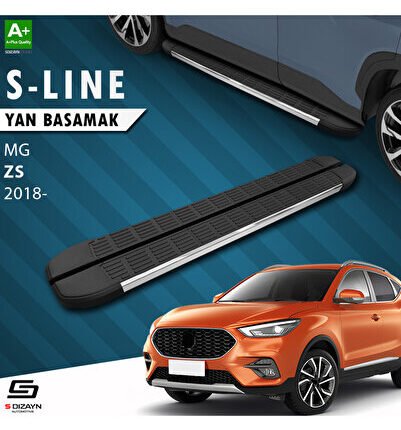 MG ZS S-Line Krom Yan Basamak 173 Cm 2018 Üzeri A+ Kalite MG-ZS-YBS-SL-KA-173