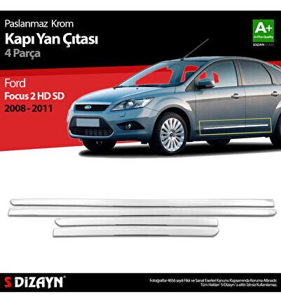 S-Dizayn Ford Focus 2 HB SD Krom Kapı Yan Çıtası 2008-2011 5916404