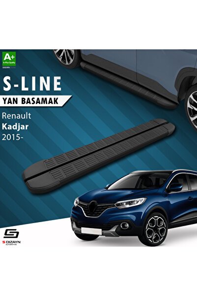 1_org_zoom-9328.jpg Renault Kadjar S-Line Siyah Yan Basamak 173 Cm 2015-2022 A+ Kalite RE-KJ1-YBS-SL-SA-173 - Görsel 1