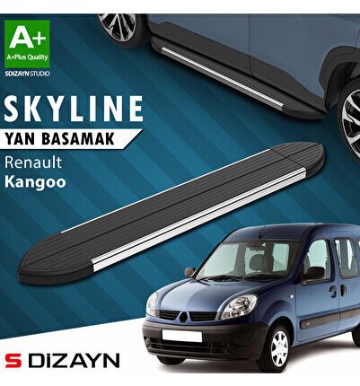 Renault Kangoo Skyline Krom Yan Basamak 183 Cm 1998-2007 A+ Kalite RE-KO1-YBS-SKY-KA-183