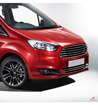 S-Dizayn Ford Courier Krom Ön Tampon Çıta 2 Prç 2014-2017 5920190