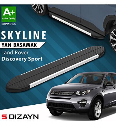 S-Dizayn Land Rover Discovery Sport Skyline Aluminyum Yan Basamak 183 Cm 2014-2019 A+ Kalite LA-DS1-
