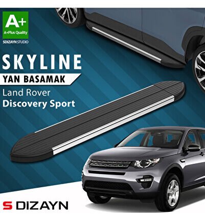 Land Rover Discovery Sport Skyline Krom Yan Basamak 183 Cm 2014-2019 A+ Kalite LA-DS1-YBS-SKY-KA-183