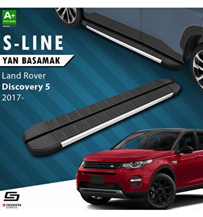 Land Rover Discovery 5 S-Line Aluminyum Yan Basamak 193 Cm 2017 Üzeri A+ Kalite LA-DC5-YBS-SL-AL-193