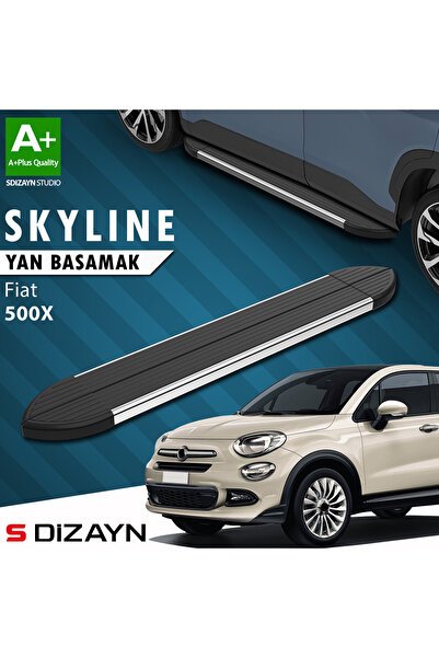 1_org_zoom-9686.jpg Fiat 500X Skyline Krom Yan Basamak 173 Cm 2014 Üzeri A+ Kalite FI-5X1-YBS-SKY-KA-173-E - Görsel 1