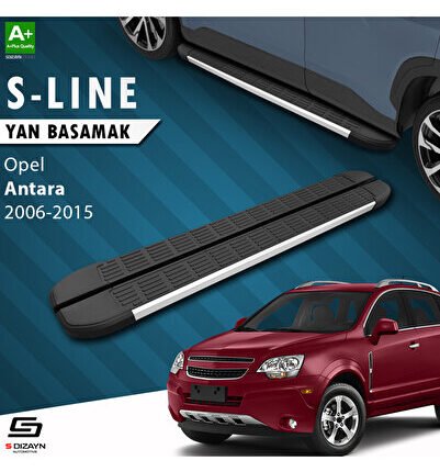Opel Antara S-Line Aluminyum Yan Basamak 183 Cm 2006-2015 A+ Kalite OP-AN1-YBS-SL-AL-183