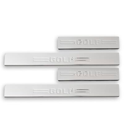 Vw Golf 6 Krom Kapı Eşiği 2009-2013 Paslanmaz Çelik