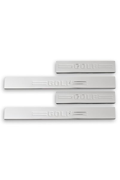 1_org_zoom-9764.jpg Vw Golf 6 Krom Kapı Eşiği 2009-2013 Paslanmaz Çelik - Görsel 1