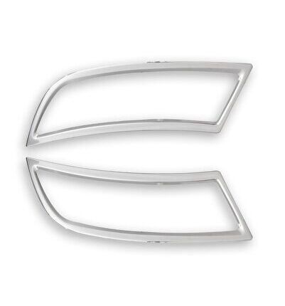 Uyumlu Skoda Super B3 Egsoz Kromu Difüzör 2015 Sonrası Paslanmaz Çelik