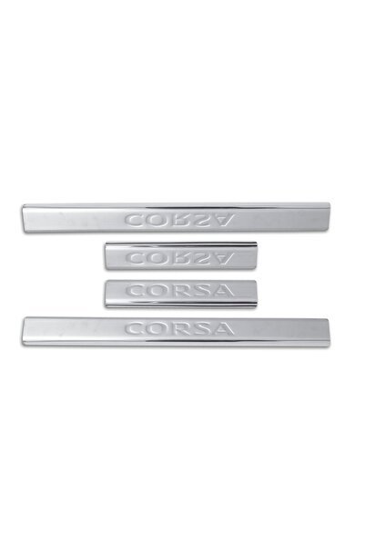 1_org_zoom-9903.jpg Opel Corsa C Krom Kapı Eşiği 2002-2006 Paslanmaz Çelik - Görsel 1