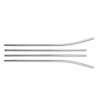 Uyumlu Toyota Corolla Krom Cam Çıtası 2013-2019 Paslanmaz Çelik