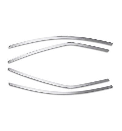 Toyota Corolla Üst Krom Cam Çıtası 2013 Sonrası Paslanmaz Çelik