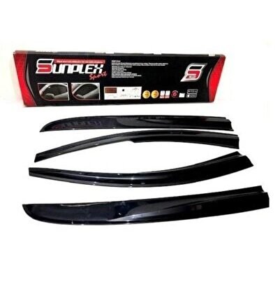 Fiat Albea Cam Rüzgarlığı Ön-arka 4 Lü Set