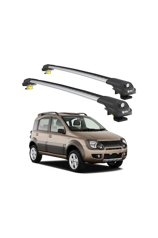 IMG-1066503921852253186.jpg Turtle Fiat Panda 169 2003-2011 Turtle Air1 Ara Atkı Gri - Görsel 1