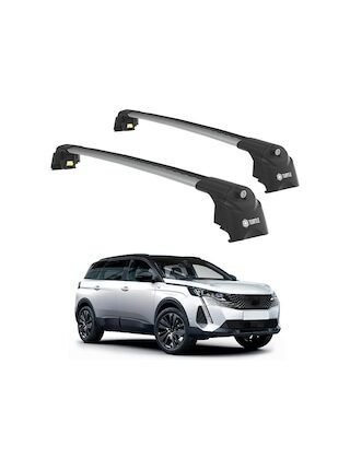 Peugeot 5008 T87 2017-2023 Turtle Air2 Ara Atkı Gri