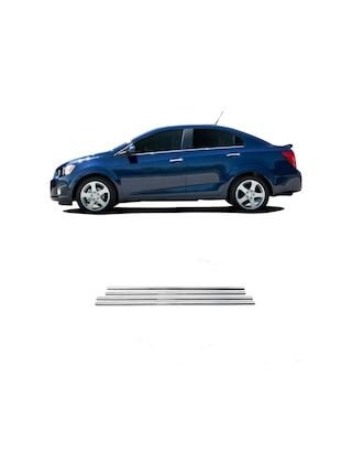 Chevrolet Aveo Sedan Krom Cam Çıtası Tk 2011 Üzeri Paslanmaz Çeli N11.394