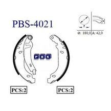 Clio 1 - 90-97 Model Arka Fren Balata Takımı Levyeli 7701204268 1