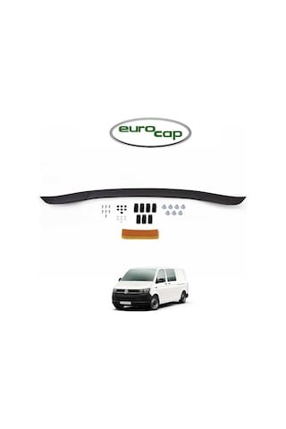 IMG-1227144979944686388.jpg Volkswagen T6 Transporter Ön Kaput Koruma Rüzgarlığı 3Mm Akrilik - Görsel 1