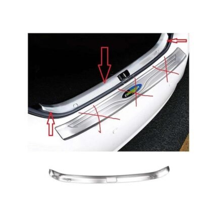 İthal Toyota Corolla Uyumlu 2013 2018 Arka Tampon Eşiği Krom