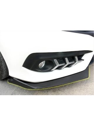 Honda Civic Fc5 Ön Tampon Flap Lip Siyah Piano Black Çıkıntılı