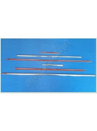 Bmw X5 Krom Cam Çıtası 2006-2013 6 Parça Paslanmaz Çelik