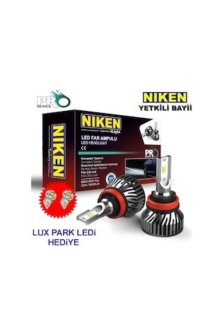 IMG-1575476224725630513.jpg Niken H11 Led Xenon Far Ampul Yeni Nesil Pro Serisi - Görsel 1
