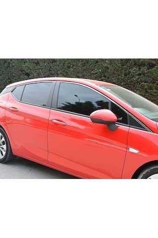 IMG-1636798385443033677.jpg Astra K Üst Cam Çitası Çerçevesi Krom 8 Parça 2015 2016 2017 2018 - Görsel 1