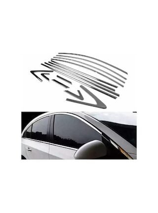 Chevrolet Cruze Sedan 2009 Sonrası Cam Çerçevesi Krom Paslanmaz Ç
