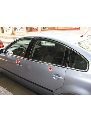 Vw Passat 3B Krom Cam Çıtası 1996-2005 6Prç