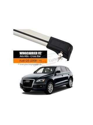 Audi Q5 Port Bagaj Çıtası Tavan Ara Barı 2008 Sonrası
