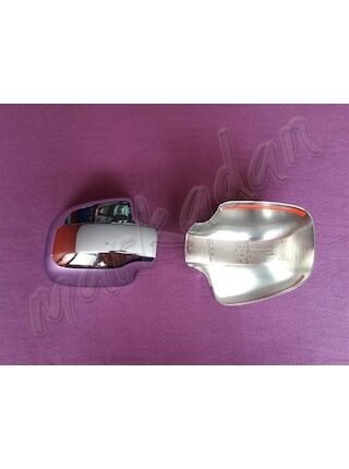 Dacia Logan Krom Ayna Kapağı 2008-2013 2 Parça Abs Kro