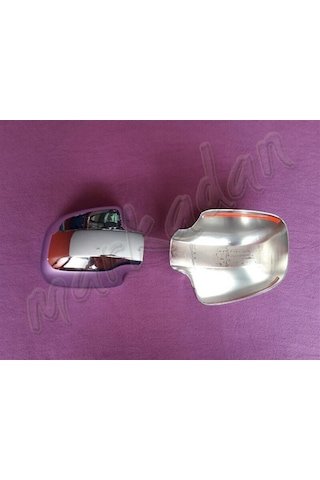 IMG-1772041712180369324.jpg Dacia Logan Krom Ayna Kapağı 2008-2013 2 Parça Abs Kro - Görsel 1