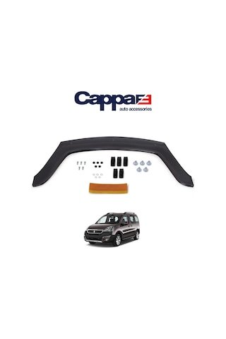 IMG-1791870628248048747.jpg Peugeot Partner Ön Kaput Koruyucu Rüzgarlık 4Mm 2015-201 - Görsel 1