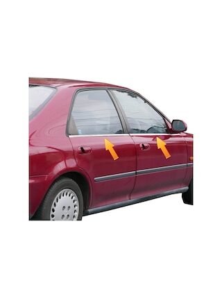 Honda Civic Krom Cam Çıtası P. Çelik 1992-1996 N11.1506