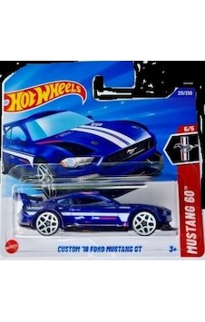Hot Wheels Tekli Arabalar Custom '18 Ford Mustang Gt Mustang 60 Renkli
