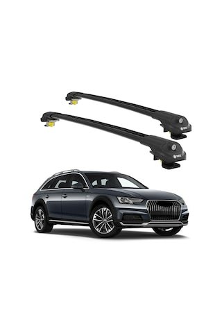 IMG-1814510929920997362.jpg Audi A4 Allroad B9 2016-2023 Turtle Air1 Ara Atkı Siyah - Görsel 1