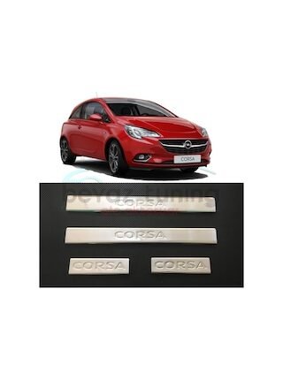 Opel Corsa E Kapı Eşiği Kromu Nikelajı 2015 Sonrası
