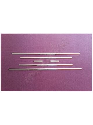 Hyundai I20 Krom Cam Çıtası 2008-2014 6 Parça Paslanma